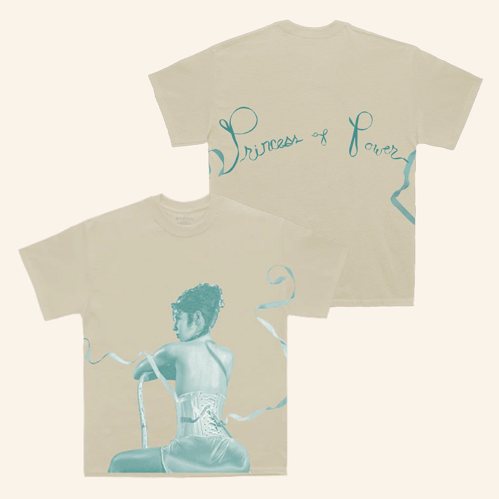 Marina Merch Princess Of Power Ribbon T-Shirt Gifts For Sister