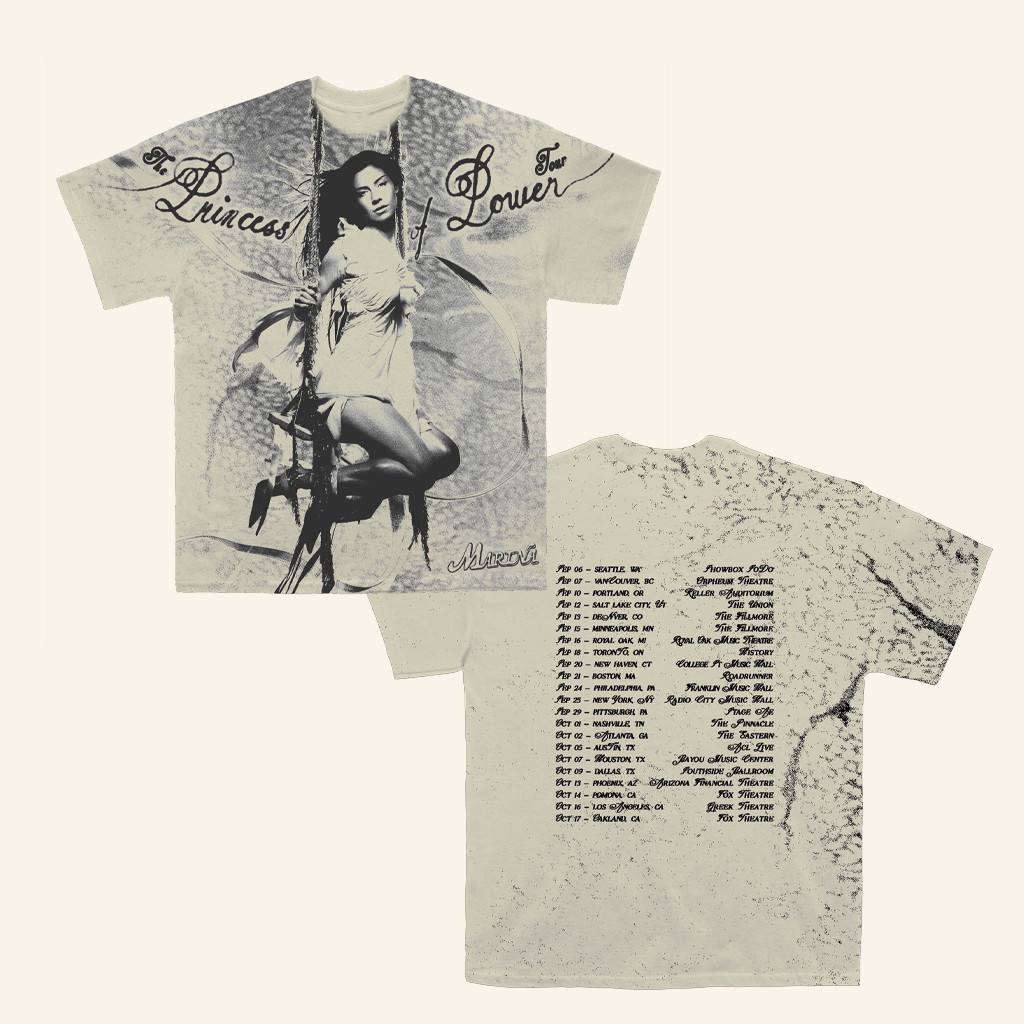 Marina Merch Princess Of Power Tour T-Shirt Christmas Presents For Wife