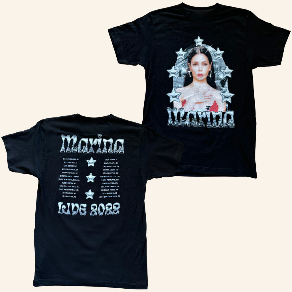 Marina Official Merch Chrome Start T-Shirt Gifts For Wife