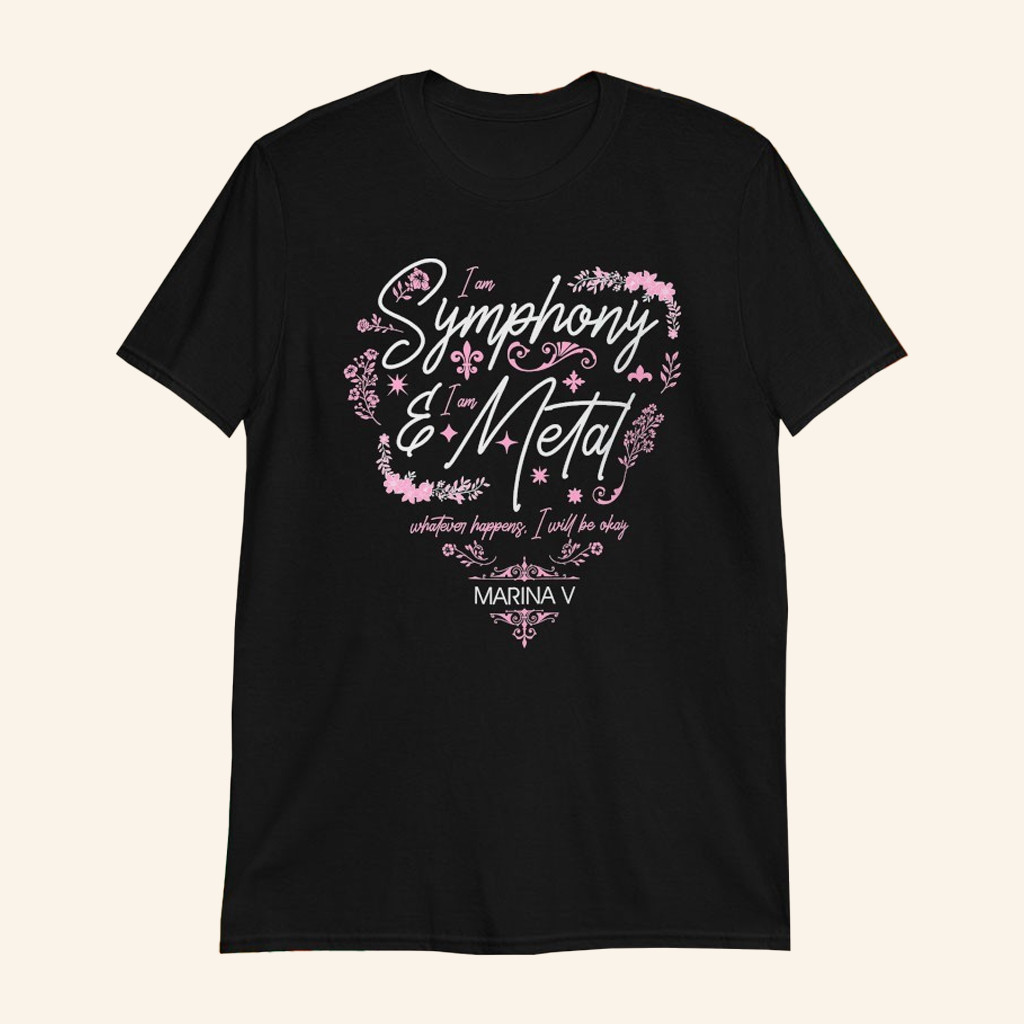 Marina Verenikina Merch I Am Symphony And Metal T-Shirt Gifts For Music Lovers