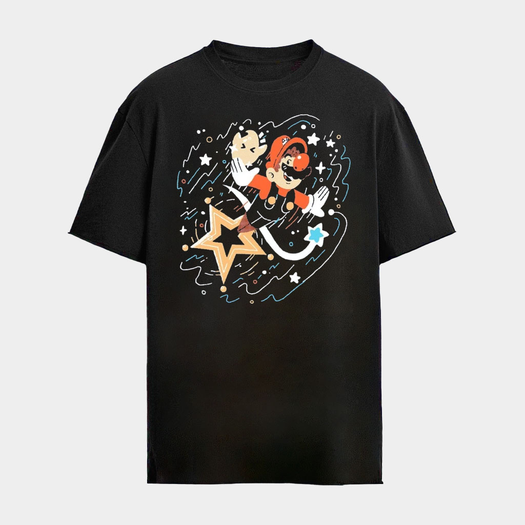 Mario Shoot For The Stars Shirt Mario Merch Gifts For Brothers Mario Shoot For The Stars Shirt Mario Merch Gifts For Brothers