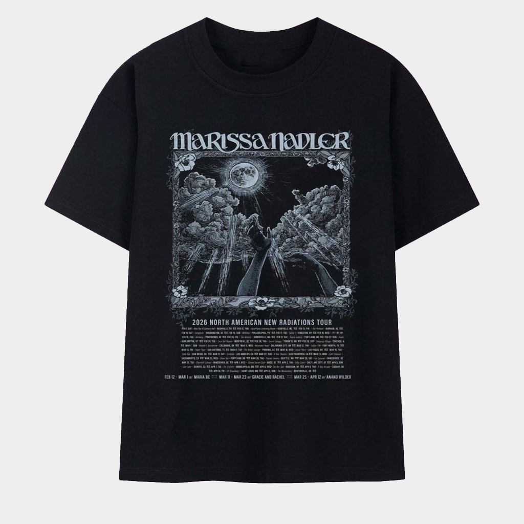 Marissa Nadler North American New Radiations Tour 2026 T-Shirt Marissa Nadler Merch