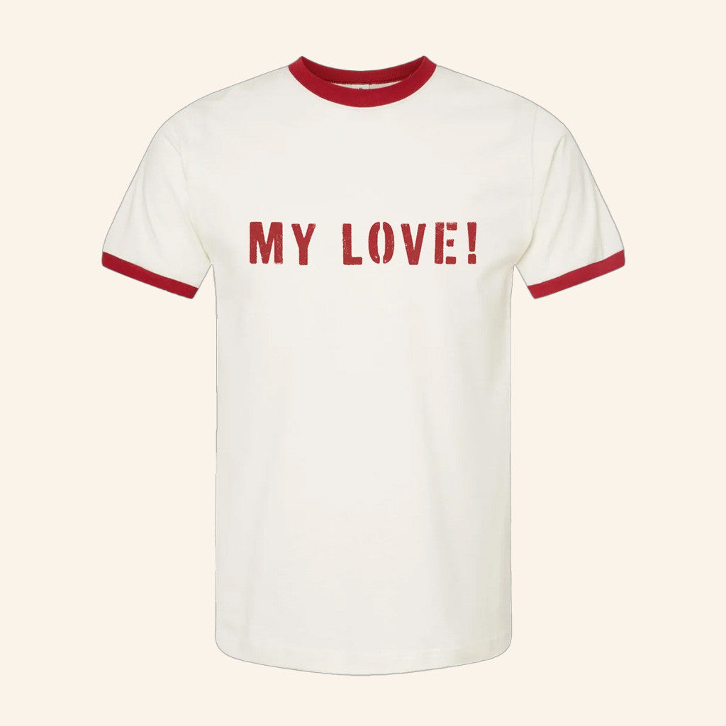 Mark Ambor Merch My Love Ringer T-Shirt Gifts For Him Mark Ambor Merch My Love Ringer T-Shirt Gifts For Him