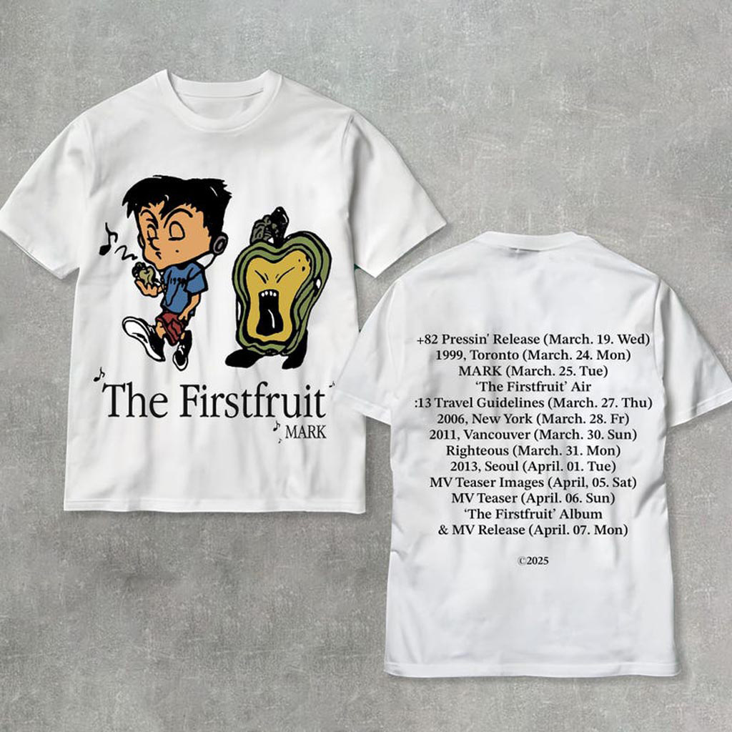 Mark The FirstFruit Shirt NCT 127 Mark The FirstFruit Shirt NCT127 4th Tour Neo City Tshirt Mark The FirstFruit Shirt NCT 127 Mark The FirstFruit Shirt NCT127 4th Tour Neo City Tshirt