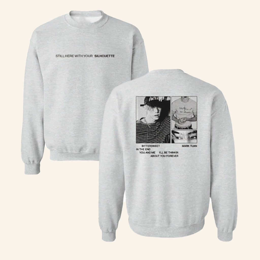 Mark Tuan Merch Silhouette Crewneck Sweatshirt Gift Ideas For Husband Mark Tuan Merch Silhouette Crewneck Sweatshirt Gift Ideas For Husband