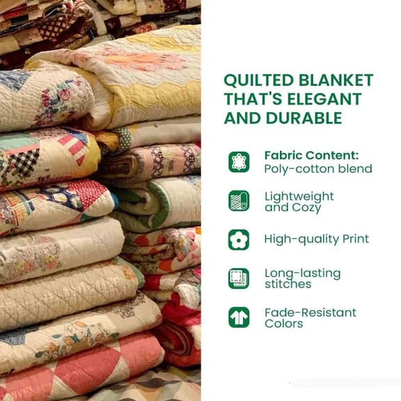 Market Queens Quilted Blanket Colorful Cultural Art Throw Melanin Gifts For Black Women