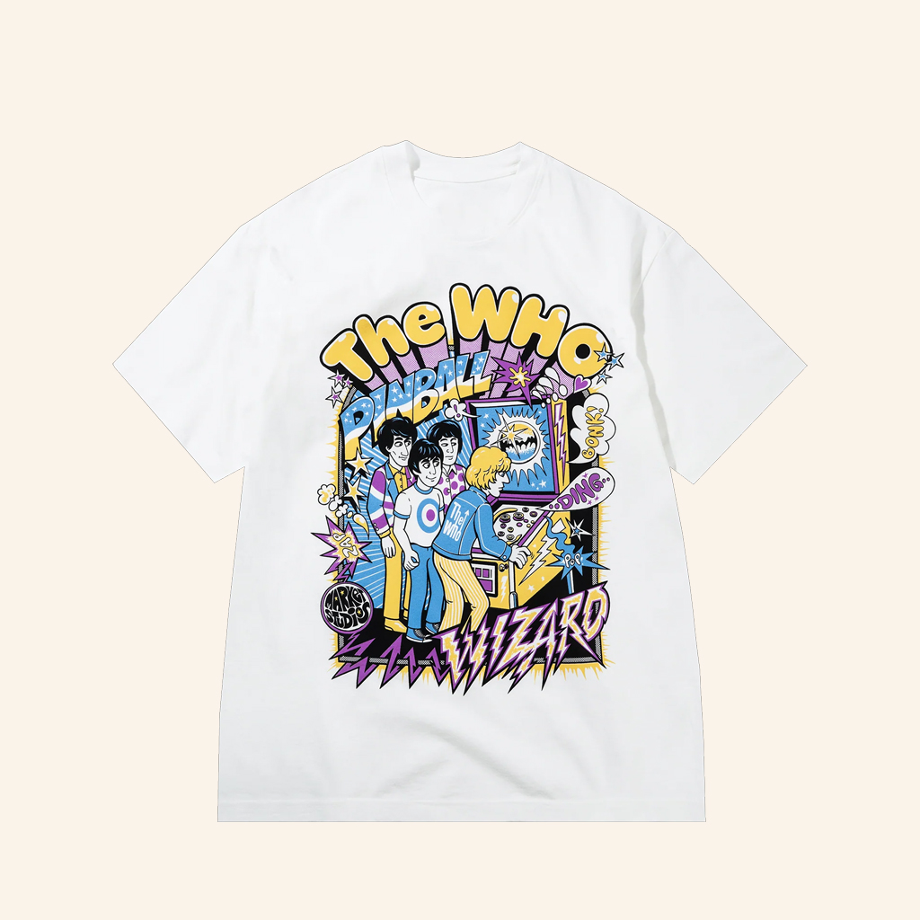 Market Studios Merch The Who X Market Pinball Players T-Shirt Best Gifts For Husband Market Studios Merch The Who X Market Pinball Players T-Shirt Best Gifts For Husband