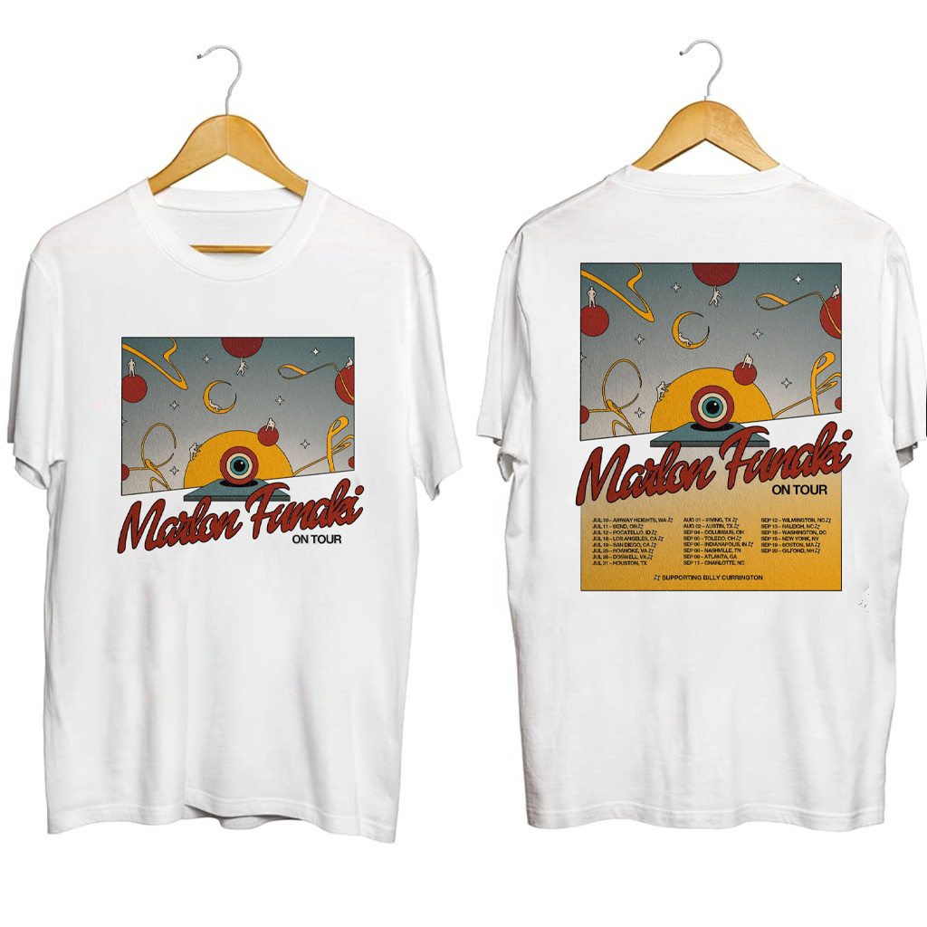 Marlon Funaki Summer Tour 2025 Shirt Marlon Funaki Merch Music Related Gifts For Guys Marlon Funaki Summer Tour 2025 Shirt Marlon Funaki Merch Music Related Gifts For Guys