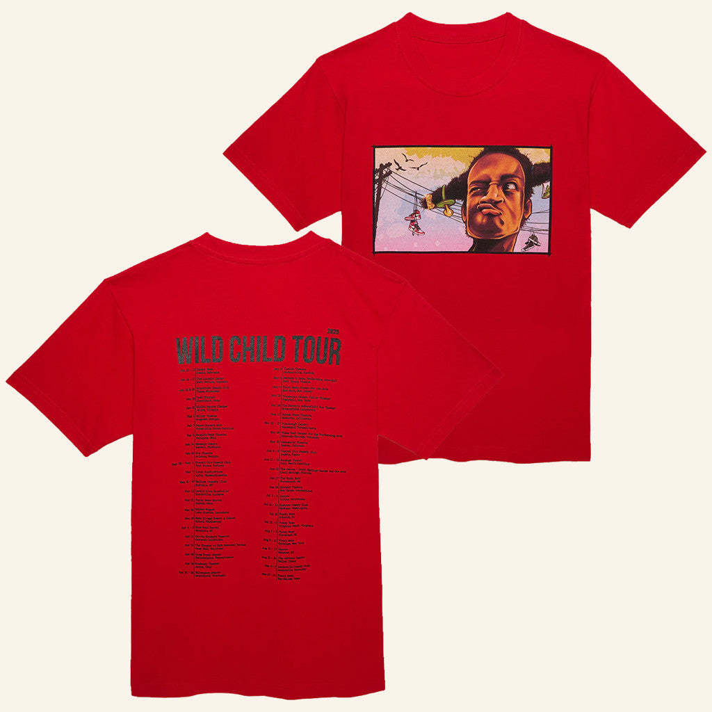 Marlon Wayans Merch Wild Child Tour 2025 Shirt Red Loc Dog T-Shirt Gifts For Dudes
