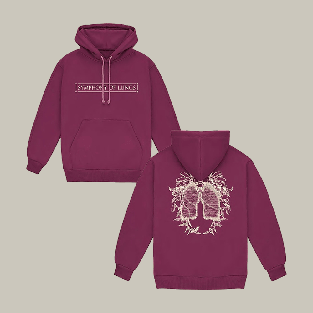 Maroon Symphony Florence And The Machine Hoodie Florence And The Machine Hooded Sweatshirt