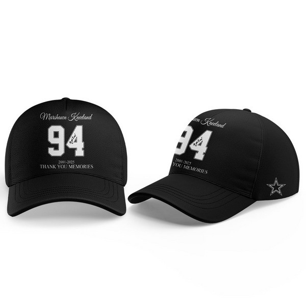 Marshawn Kneeland 94 Hat Thank You Memory Cowboy Dallas Fan Gifts For Memorial