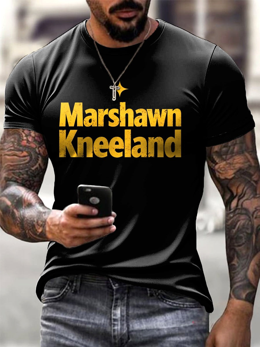 Marshawn Kneeland T-Shirt Cowboy Remembering Marshawn Apparel Football Gifts For Him
