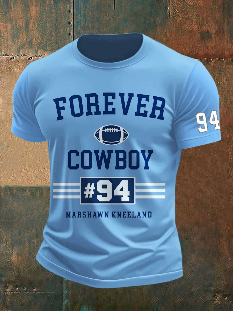 Marshawn Kneeland T-Shirt Forever Remembering Marshawn Clothing Cowboy Dallas Fan Gifts