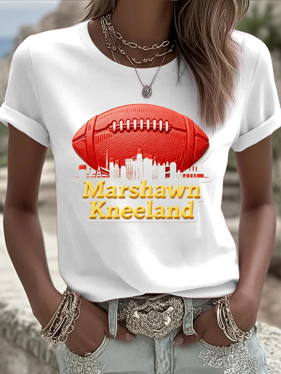 Marshawn Kneeland T-Shirt Remembering Cowboy Dallas Marshawn Inspired Clothing Gifts
