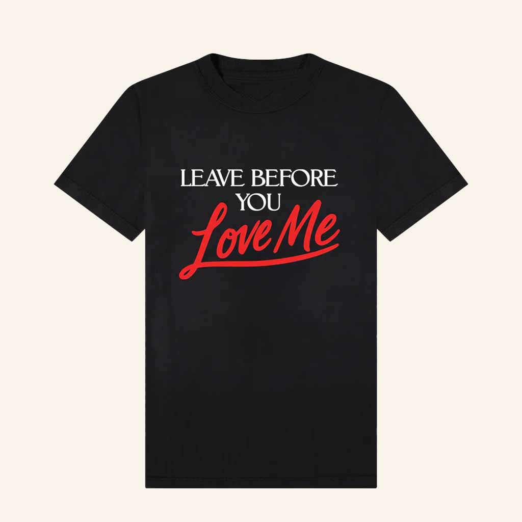 Marshmello Music Merch Leave Before You Love Me T-Shirt Music Lover Gifts For Him Marshmello Music Merch Leave Before You Love Me T-Shirt Music Lover Gifts For Him