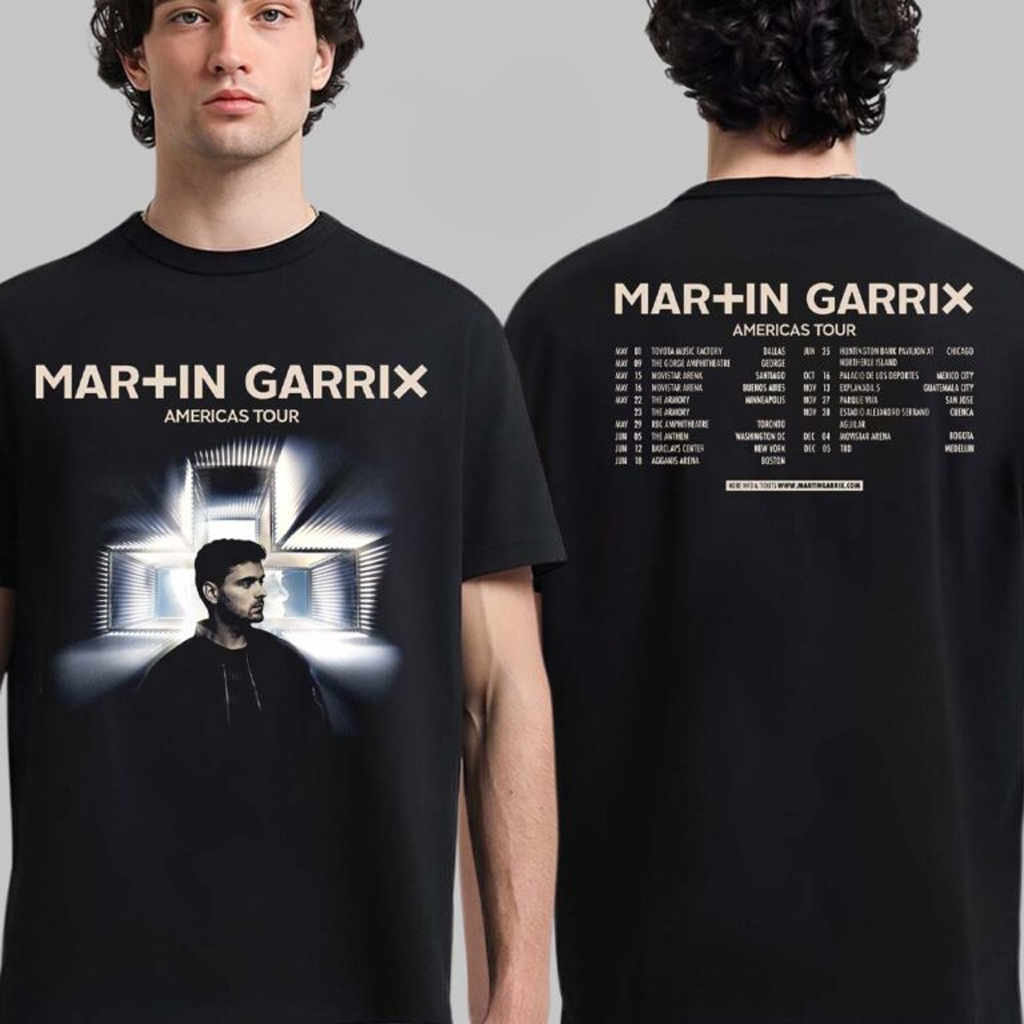 Martin Garrix Americas Tour 2026 City Dates T-Shirt Martin Garrix Merch Gifts For Music Lovers Martin Garrix Americas Tour 2026 City Dates T-Shirt Martin Garrix Merch Gifts For Music Lovers