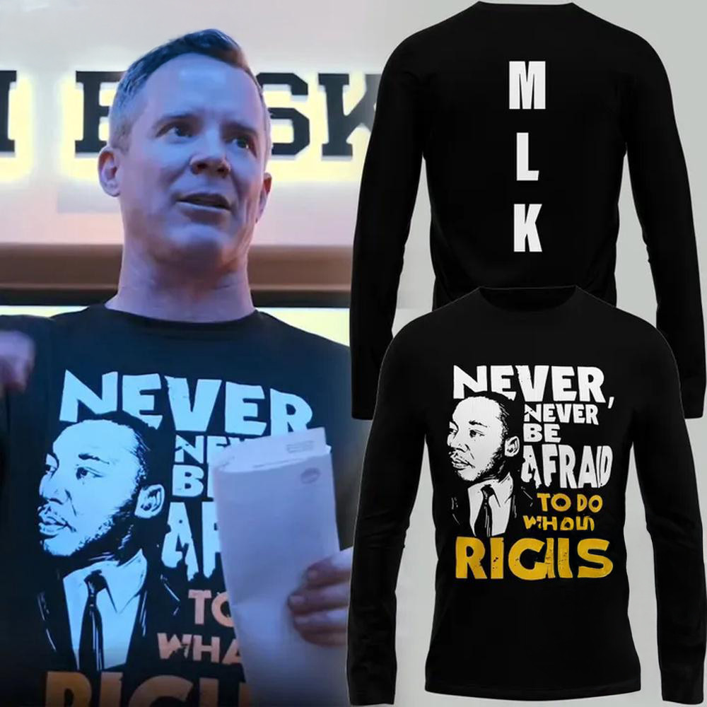 Martin Luther King Jr Michigan Men's Basketball 2025 Long Sleeve T-Shirt Basketball Fan Gifts