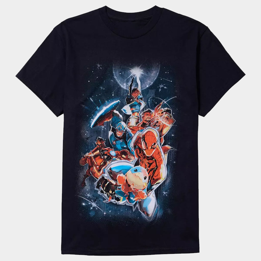 Marvel Rivals Merch Marvel Rivals Group Art T-Shirt By Tokitokoro Shirt Gifts For Game Lovers