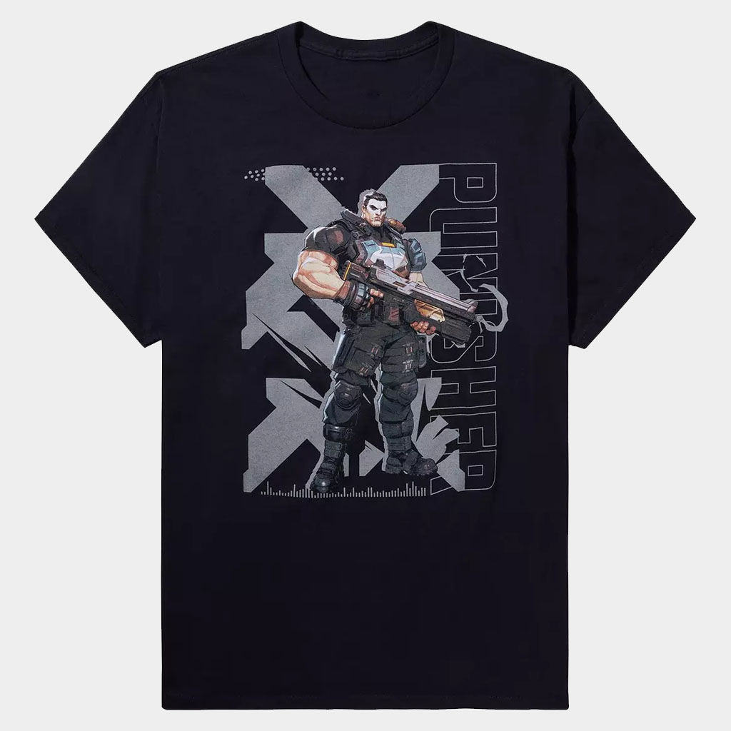 Marvel Rivals Merch Marvel Rivals The Punisher T-Shirt Best Gifts For Brother Gamers Gifts