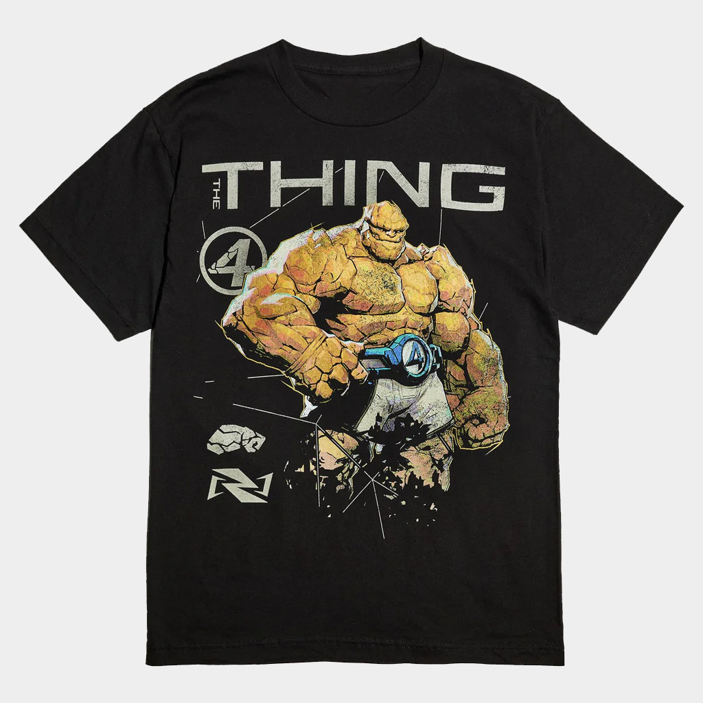 Marvel Rivals Merch Marvel Rivals The Thing Forge T-Shirt Gifts For Him Gamers Gifts