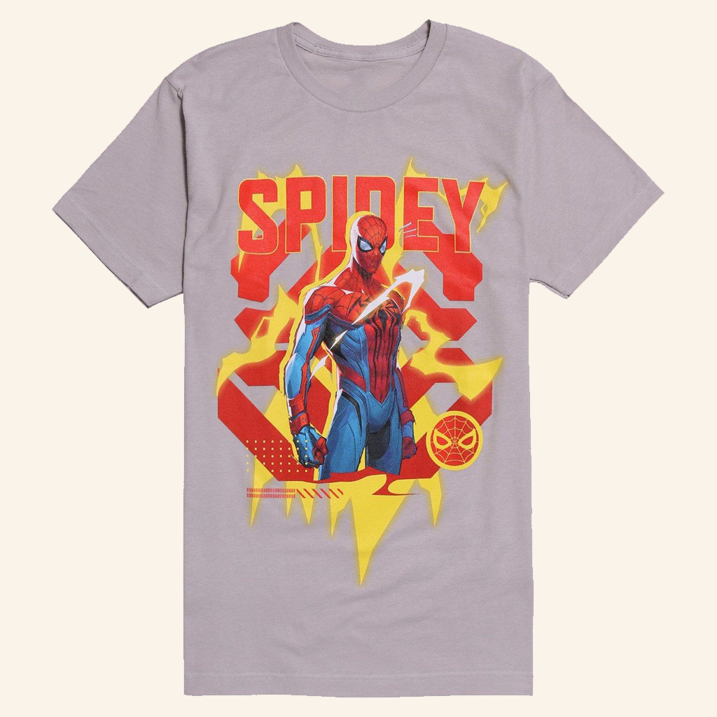 Marvel Rivals Merch Spider Man T-Shirt Best Gifts For Boyfriend