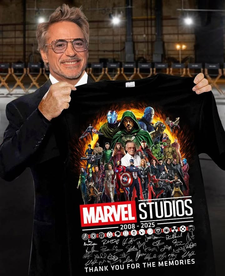 Marvel Studios 13 Years Thank You Memories T-Shirt 2008 2021 Collectible Gift For MCU Fans