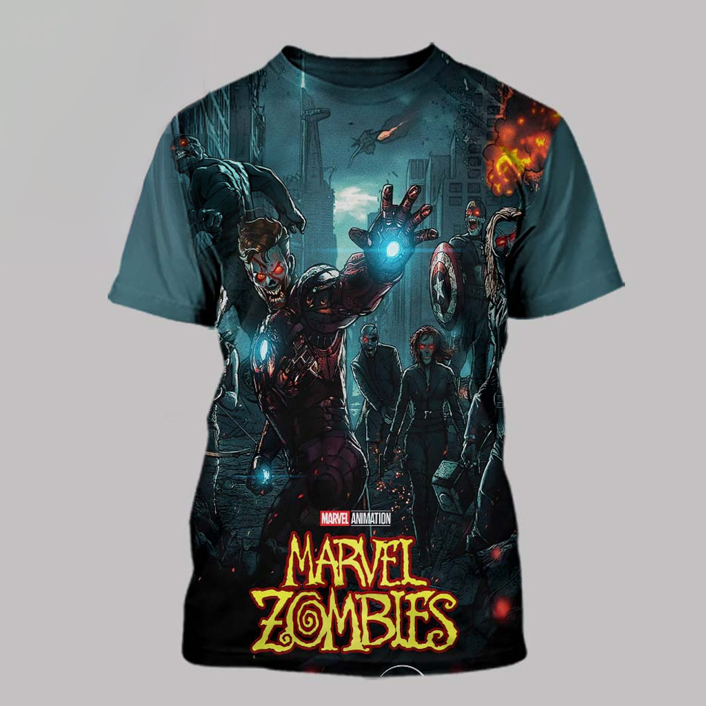 Marvel Zombies Animation 2025 T-Shirt Marvel Avengers Shirt Gifts Ideas For Brothers