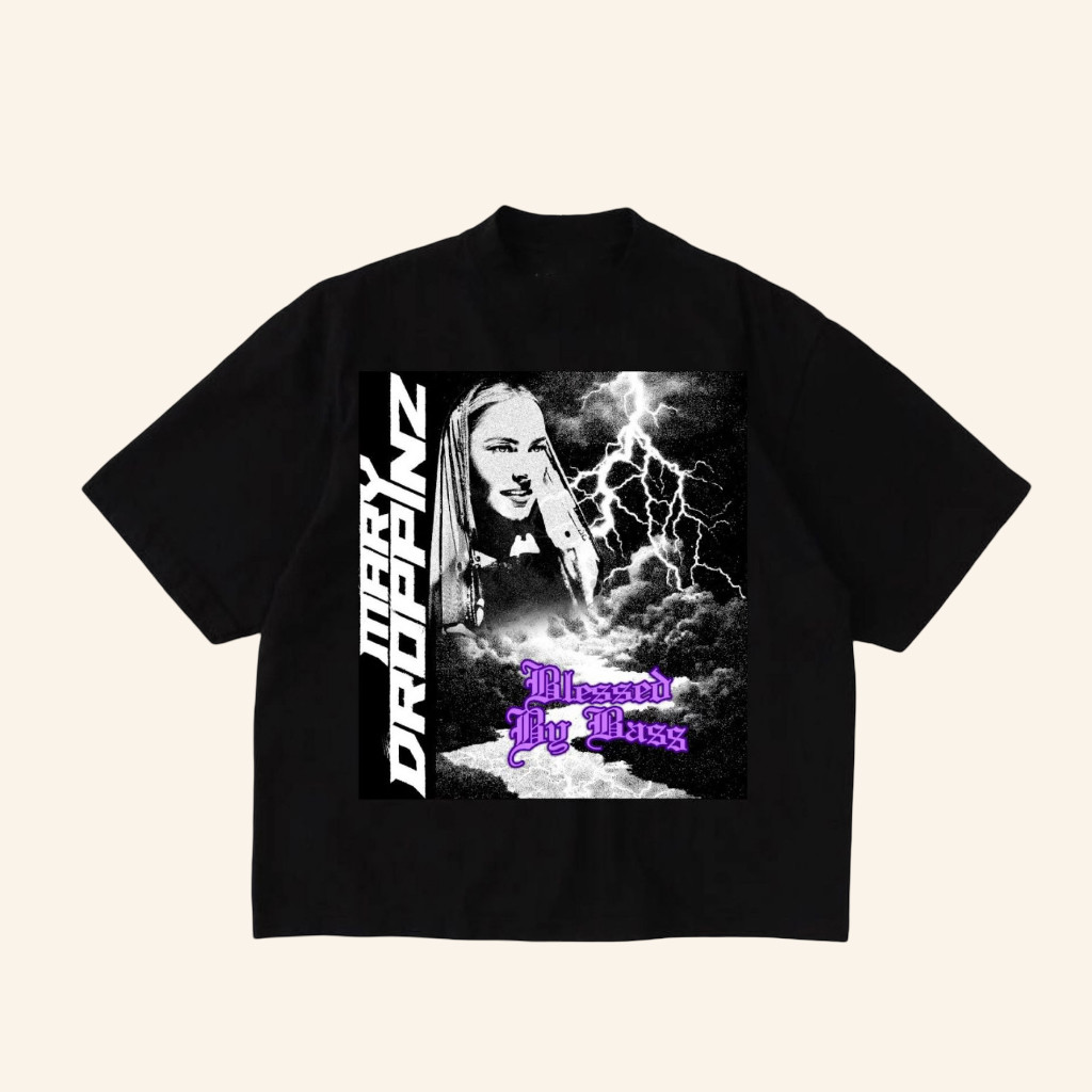 Mary Droppinz Merch Blessed By Bass T-Shirt Best Gifts For Music Lovers