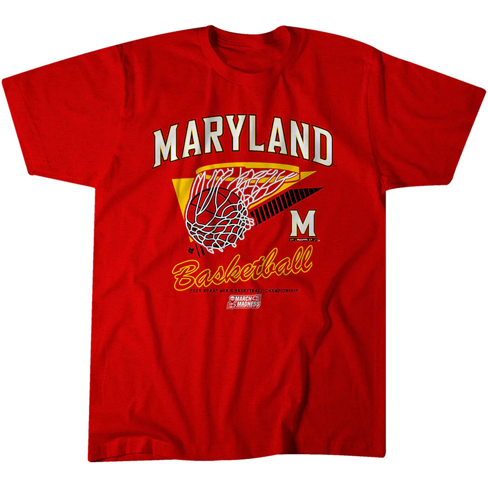 Maryland Basketball NCAA 2025 March Madness Champion Shirt Crab 5 T-Shirt Gifts For Fans