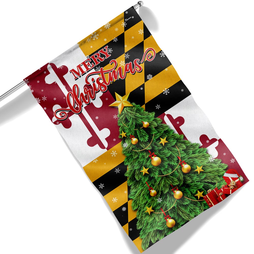 Maryland Christmas Flag Christmas 2025