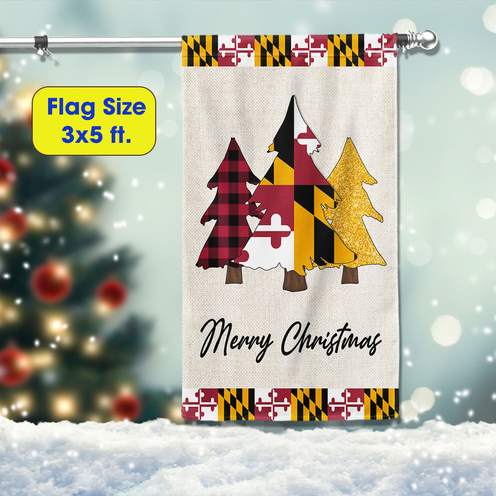 Maryland Christmas Flag Christmas Tree Maryland Christmas Decor
