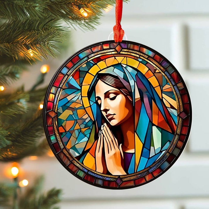 Mary's Grace Christmas Ornament 2025 Xmas Giving Ideas For Families Decor