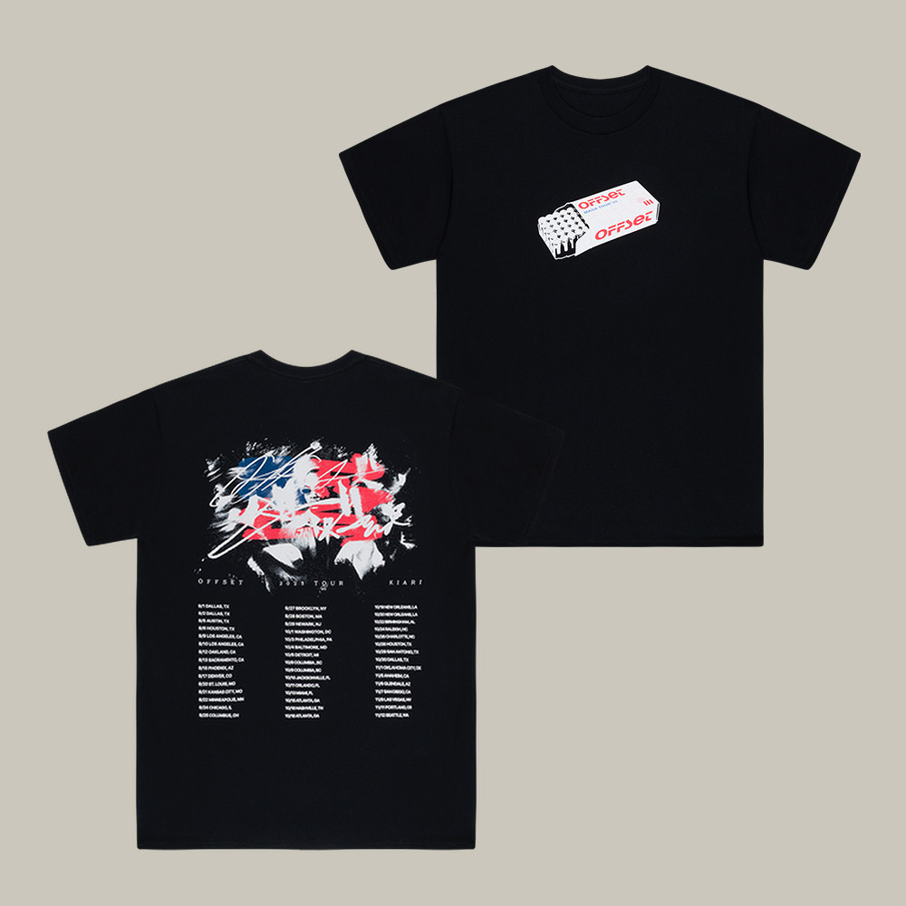Masa Tour Offset T-Shirt Offset 2026 Tour Merch Rap Music Lover Gift For Enthusiasts