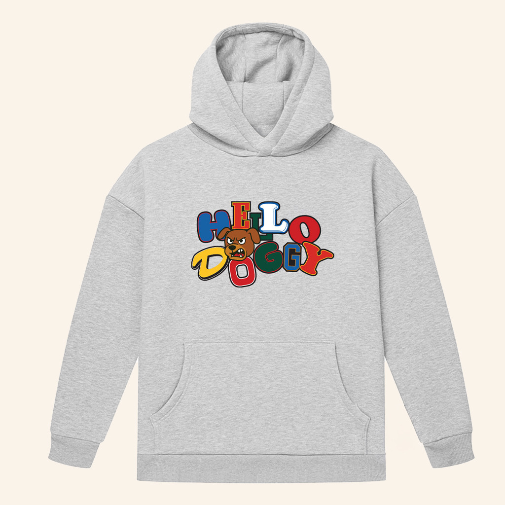 Mashtag X Kecks Merch Hello Doggy Hoodie Birthday Gift For Friends