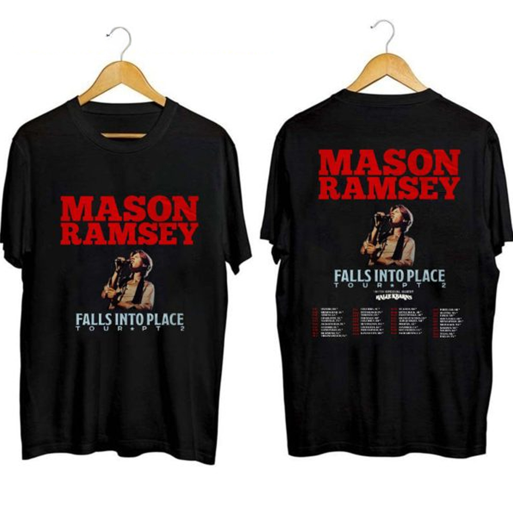 Mason Ramsey Falls Into Place Tour Shirt Mason Ramsey Merch Cool Gifts For Music Lovers Mason Ramsey Falls Into Place Tour Shirt Mason Ramsey Merch Cool Gifts For Music Lovers