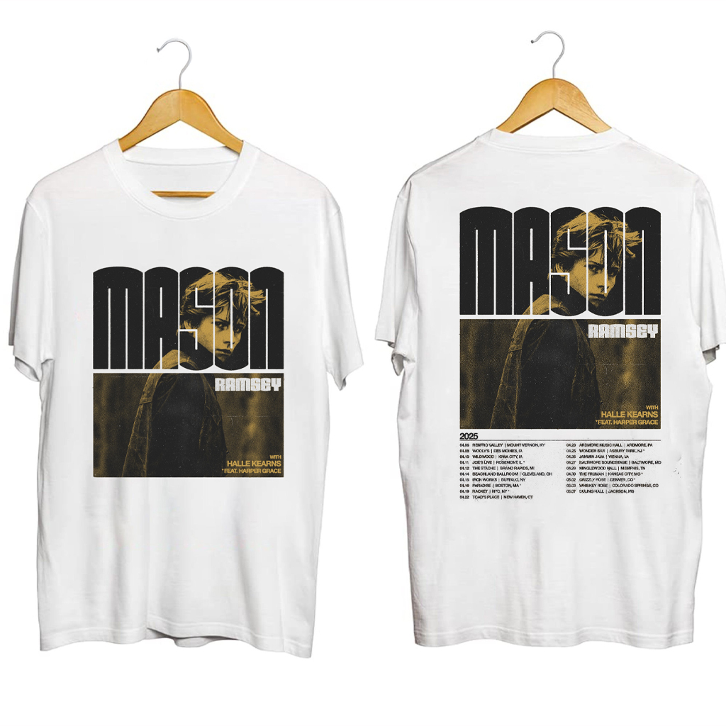 Mason Ramsey Tour 2025 Shirt Mason Ramsey Merch Music Related Gifts For Guys