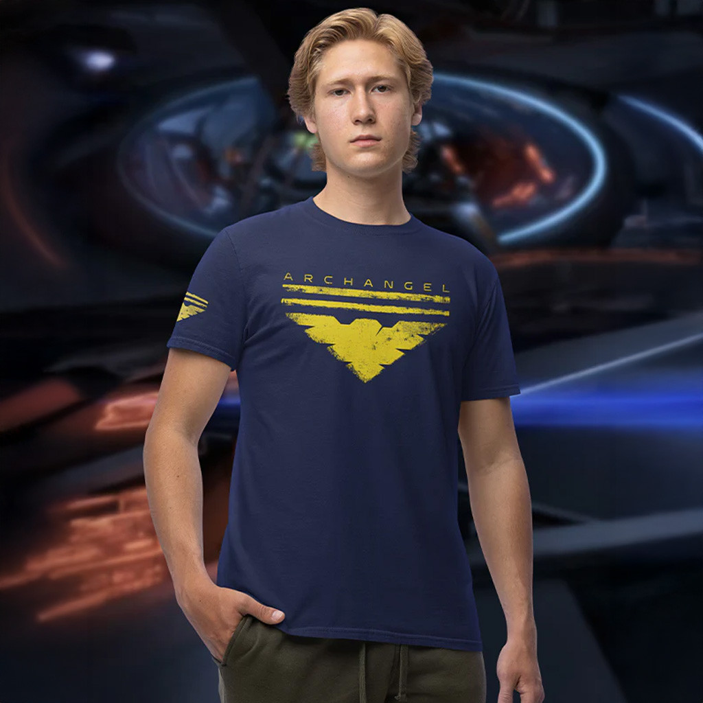 Mass Effect Merch Mass Effect Archangel T-Shirt Christmas Gifts For Son