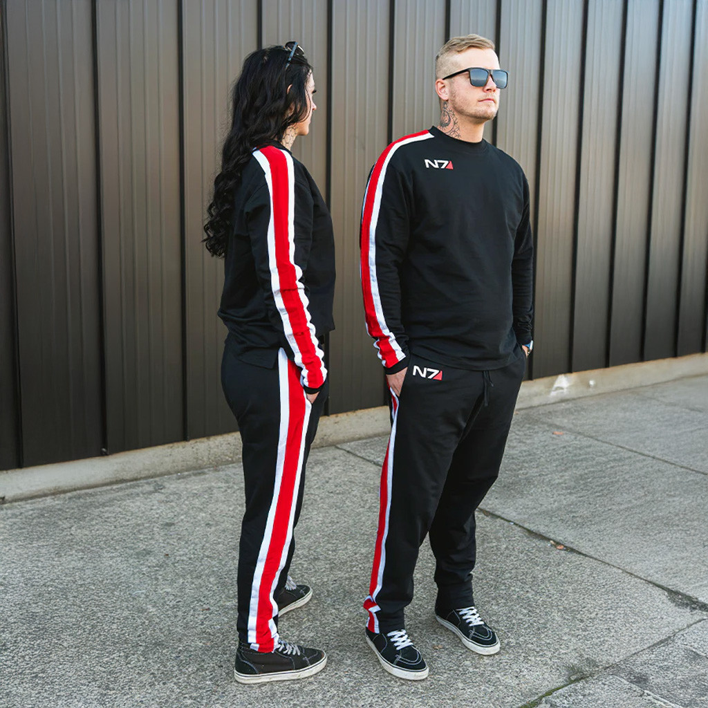 Mass Effect Merch Mass Effect N7 At Ease Sweatpants Christmas Gifts For Her Mass Effect Merch Mass Effect N7 At Ease Sweatpants Christmas Gifts For Her