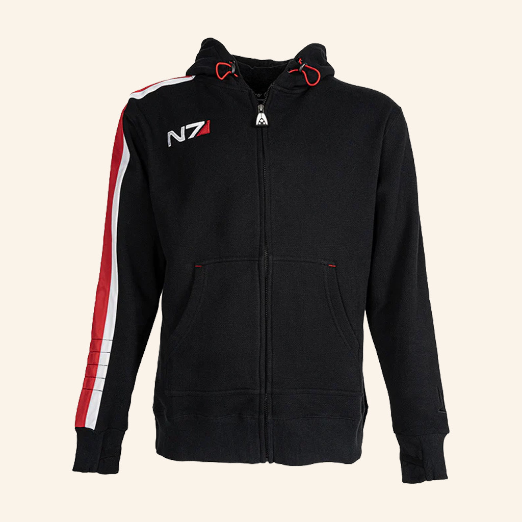 Mass Effect Merch Mass Effect N7 Spectre Elite Zip Up Hoodie Christmas Gifts For Friends Mass Effect Merch Mass Effect N7 Spectre Elite Zip Up Hoodie Christmas Gifts For Friends