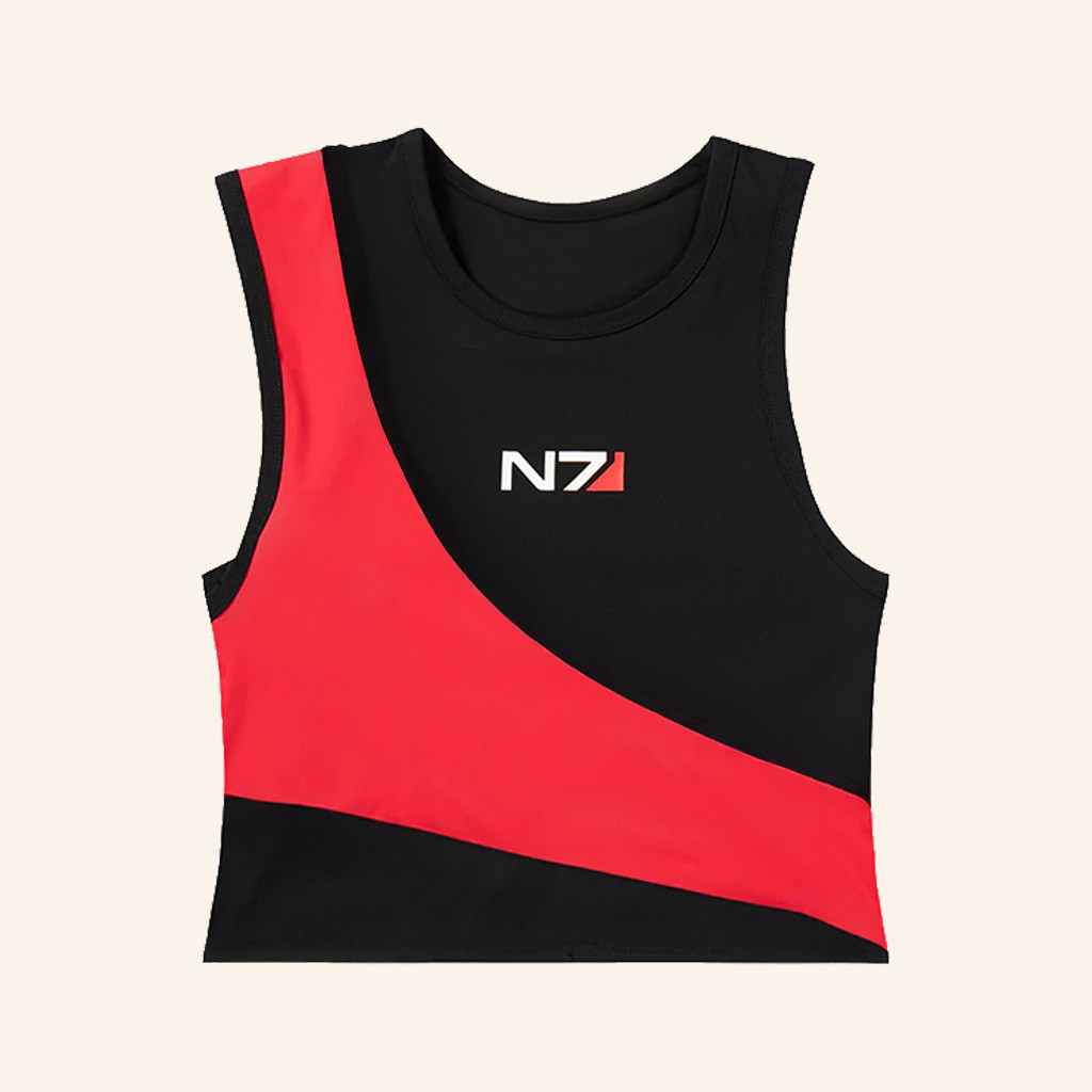 Mass Effect Merch Mass Effect N7 Tank Top Christmas Gifts For Girlfriend