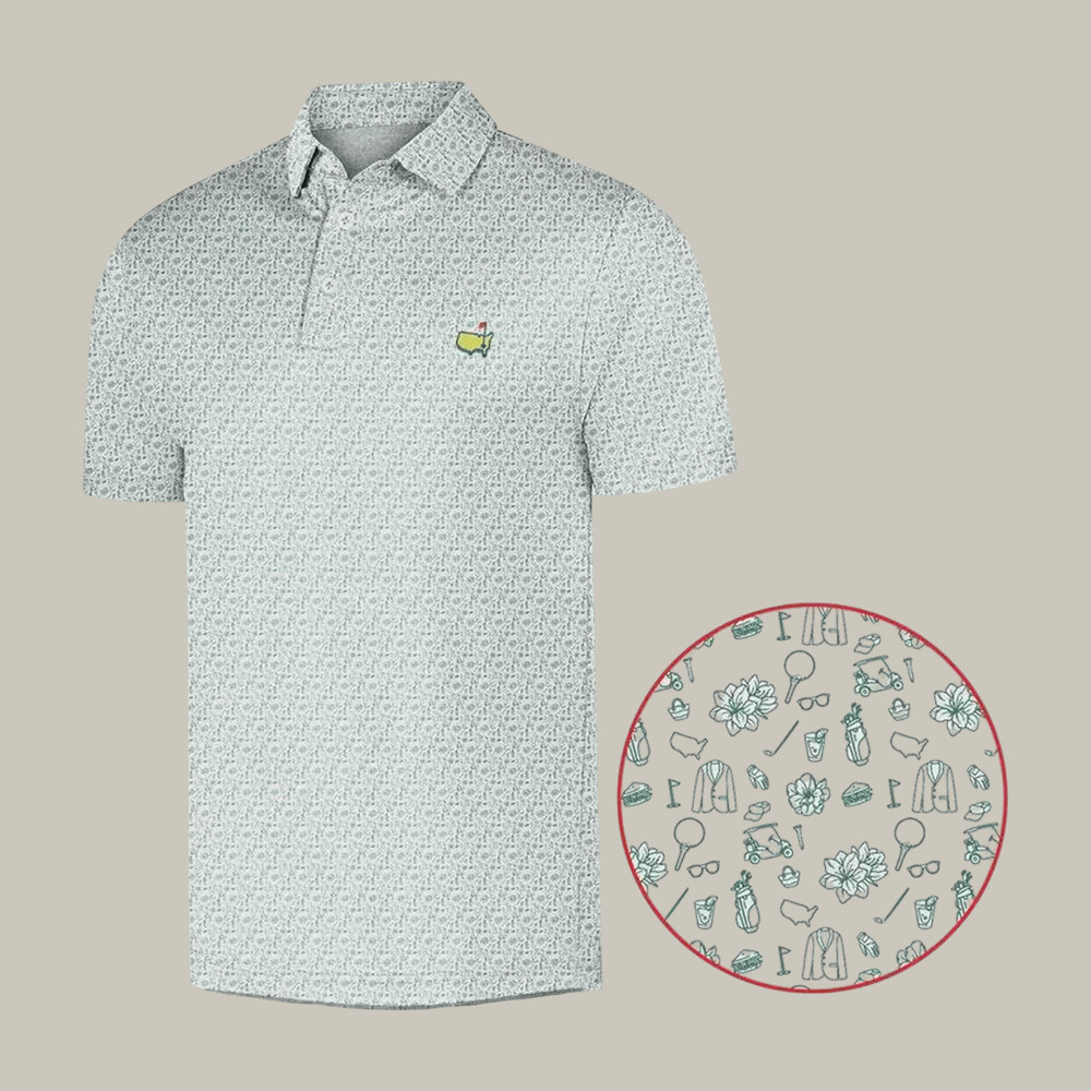 Master Golf Tournament Polo Shirt Best Golf Clothes Present Idea For Dad Birthday