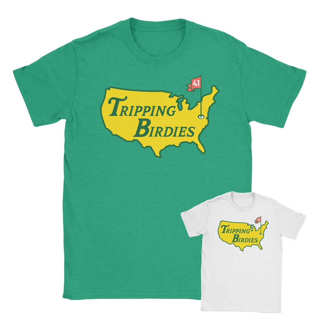 Masters 20205 Merch Tripping Birdies T-Shirt Golf Masters Tournament 2025 Fan Merch