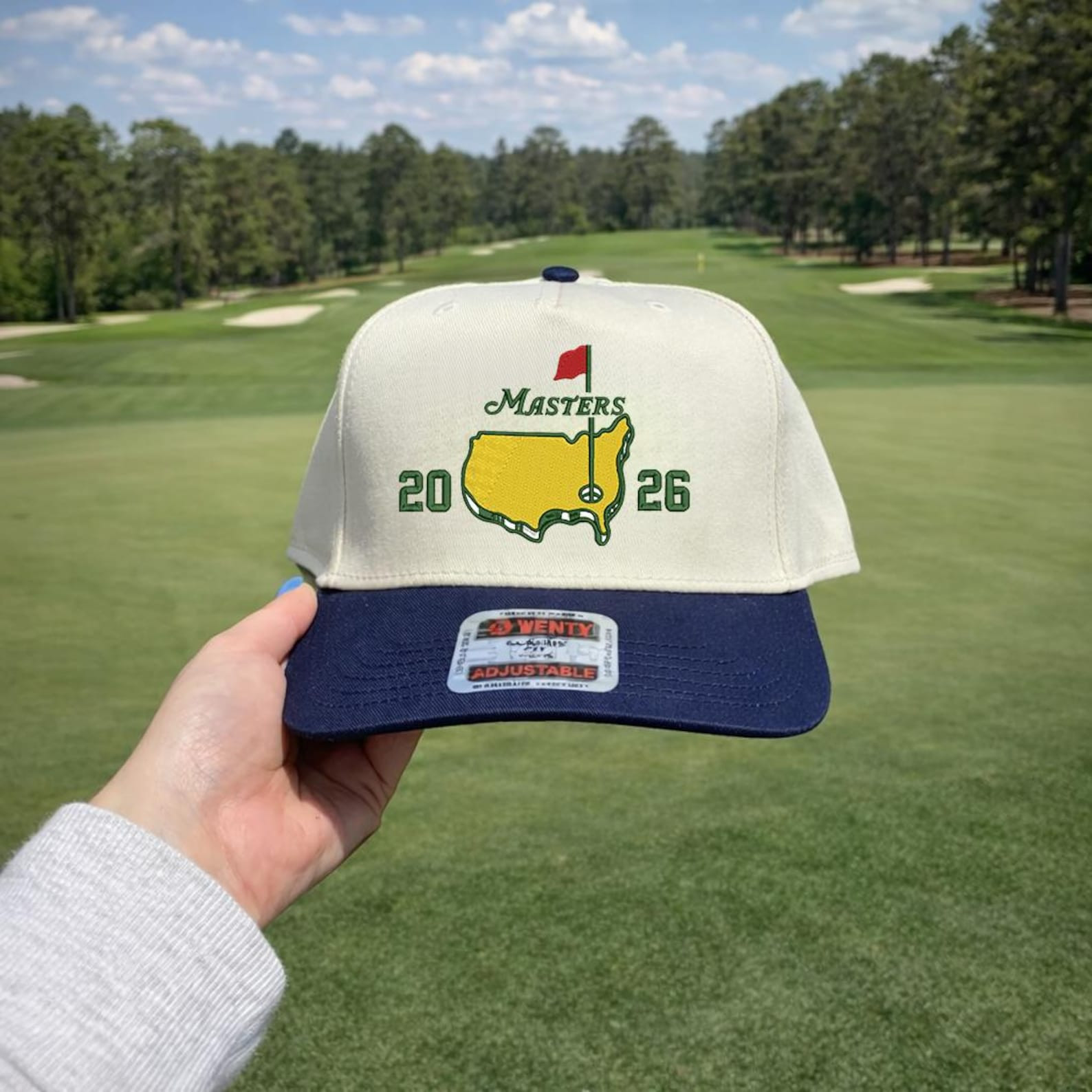 Masters 2026 Embroidered Baseball Hat Golf Tournament Cap Golf Lover Gift