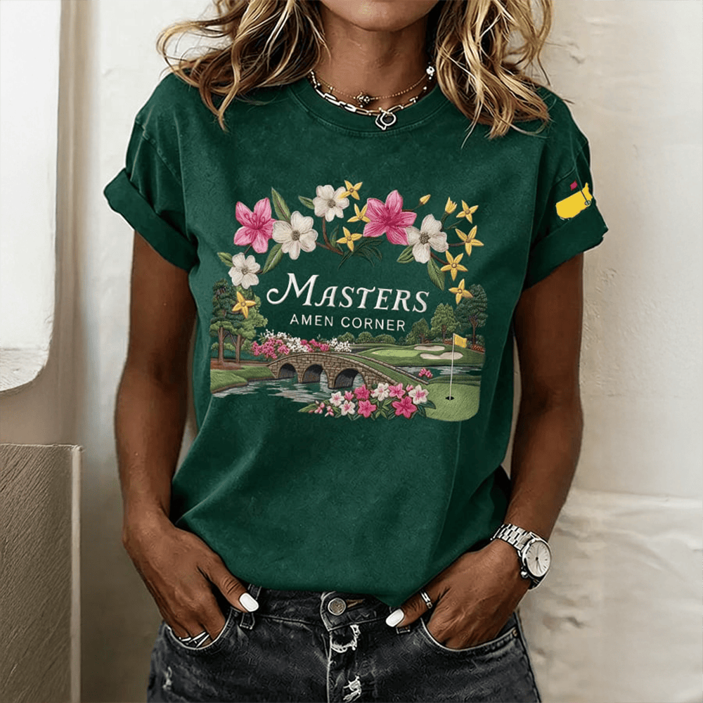 Masters Amen Corner T-Shirt Master Clothing Gift For Golfer Sister