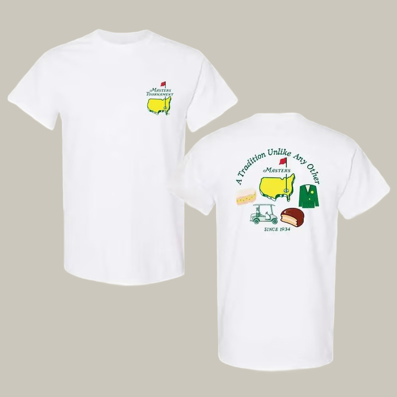 Masters Augusta National A Tradition Unlike Any Other T-Shirt Golf Clothing Golf Fan Top