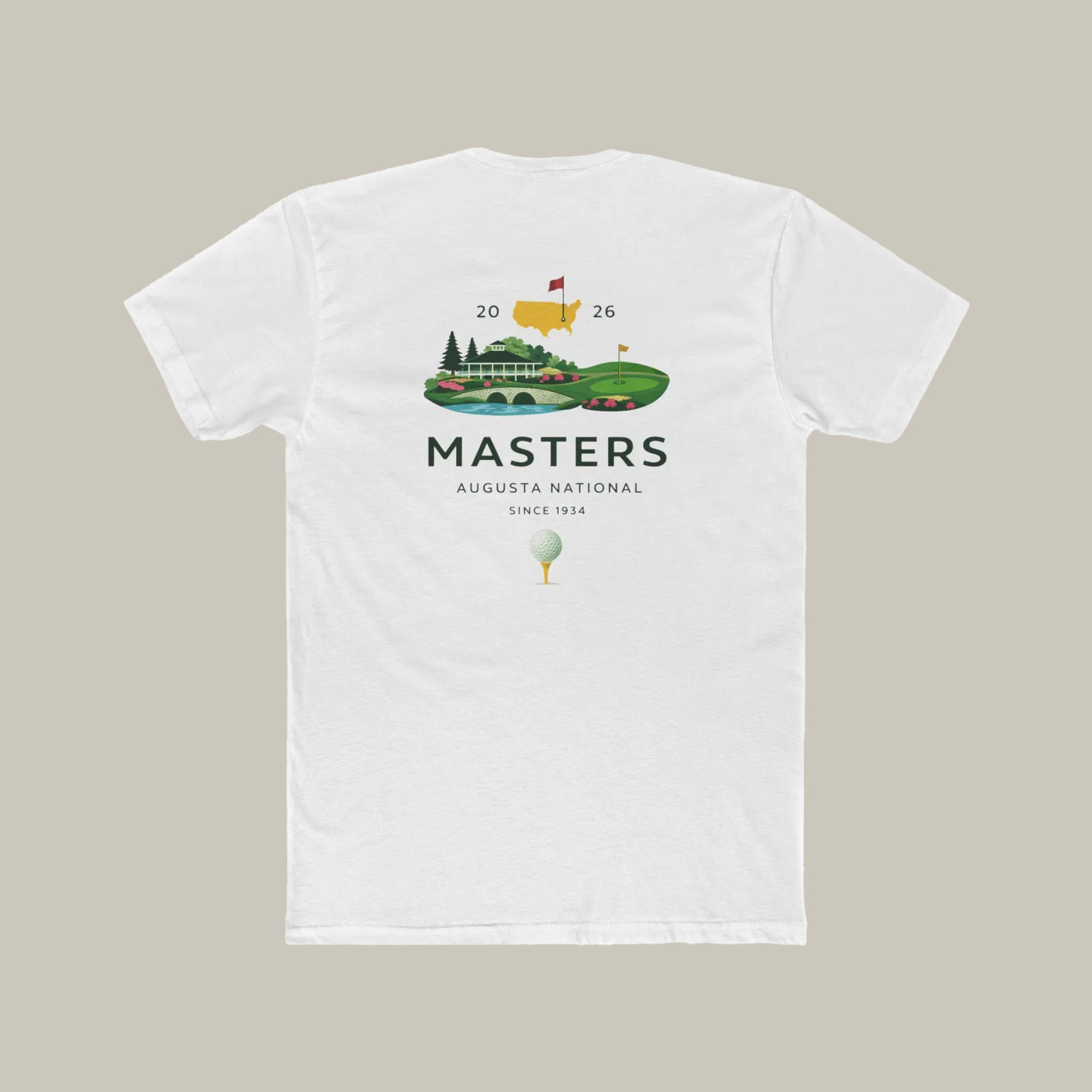 Masters Augusta National Golf T-Shirt Masters Golf Vibes Merch Gift For Golf Fans