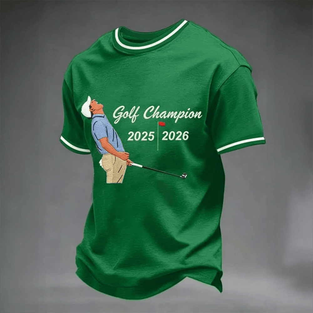 Masters Back To Back Augusta National Victory T-Shirt Golf Life Apparel For Mens