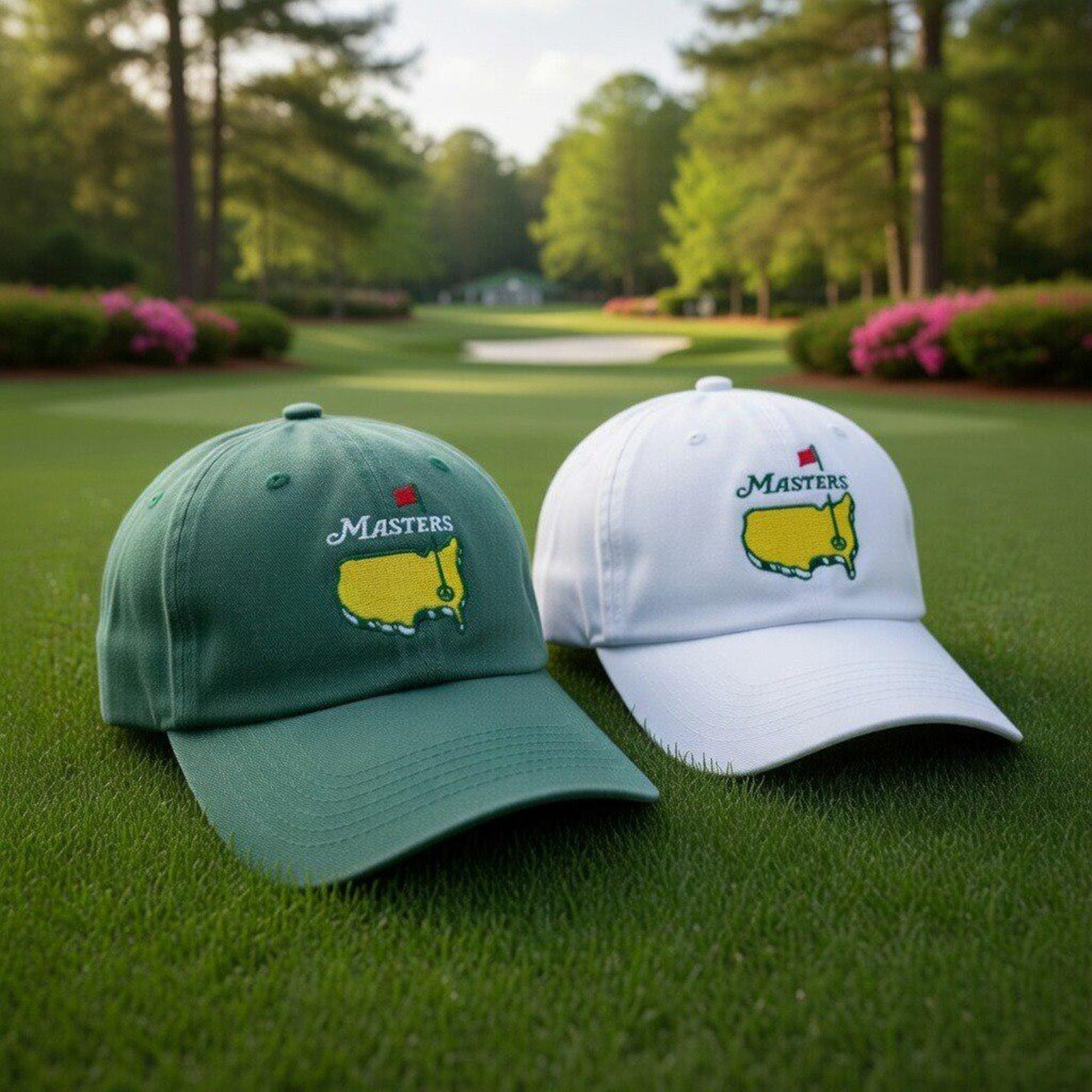Masters Golf Hat Embroidered Baseball Hat Golf Vibes Cap Gift For Teammate