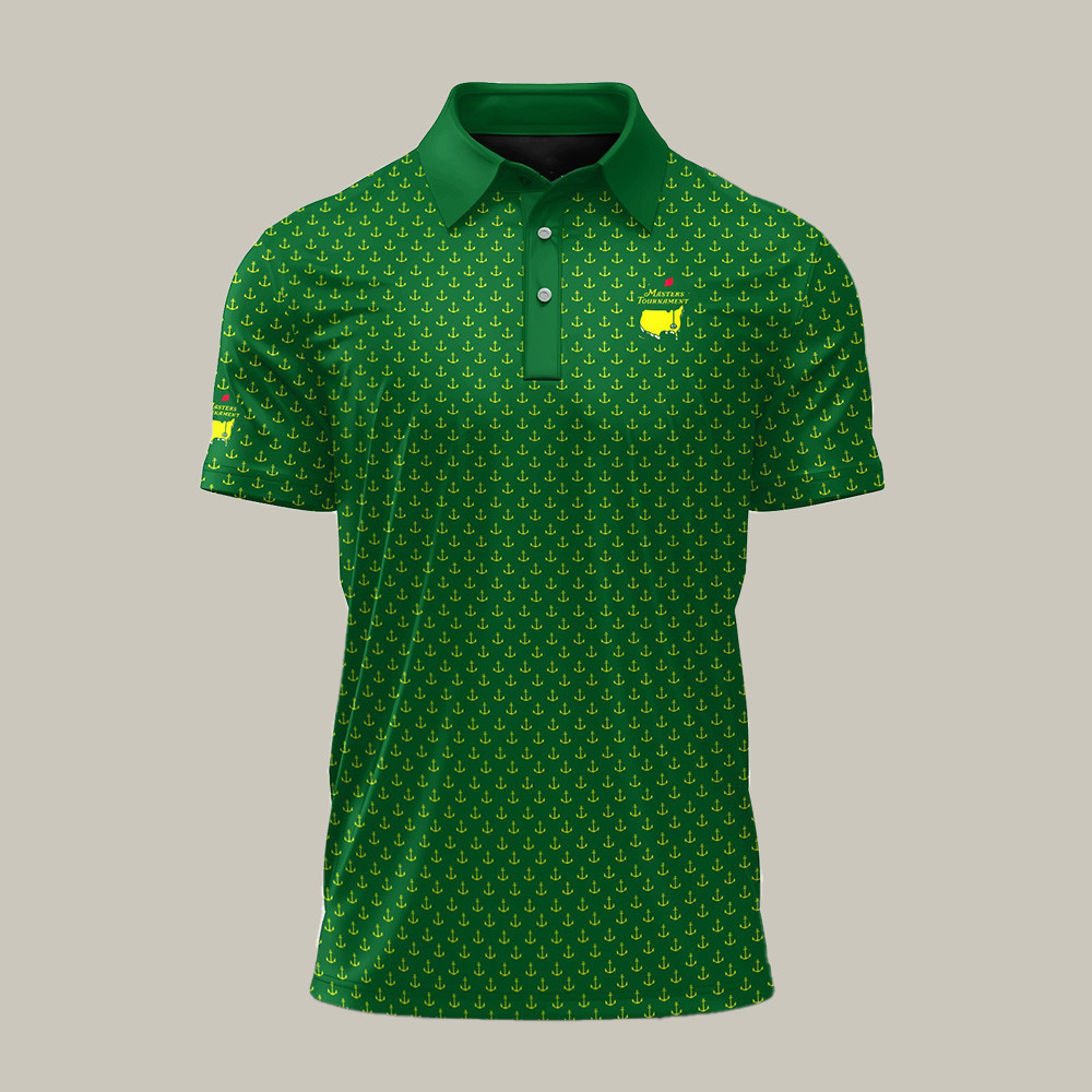 Masters Golf Tournament Pattern Golf Polo Shirt Masters Tournament Shirt Great Gift For Him