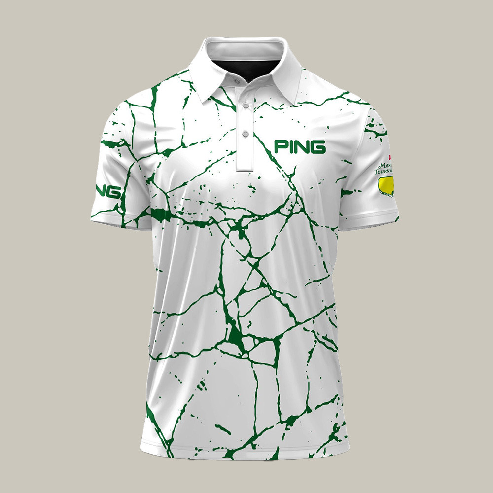 Masters Golf Tournament PING Golf Polo Shirt 108th PGA Championship Clothes